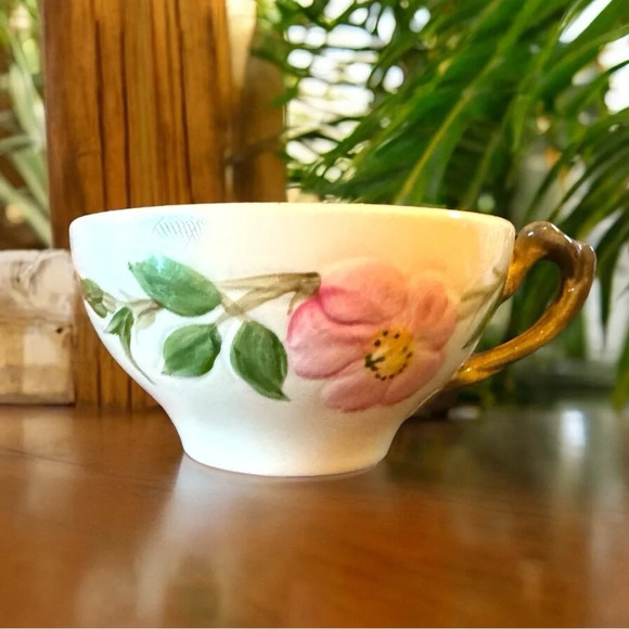 VINTAGE Franciscan Desert Rose Teacups - Set of 3 - Picture 5 of 12